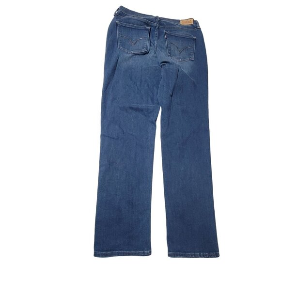 Levis 512 Perfectly Slimming Skinny Leg Jeans Womens Size 4 Mid Rise Denim Pants - Picture 3 of 6